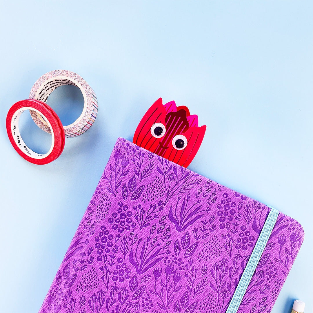 Root For Reading Googly Eye Bookmark