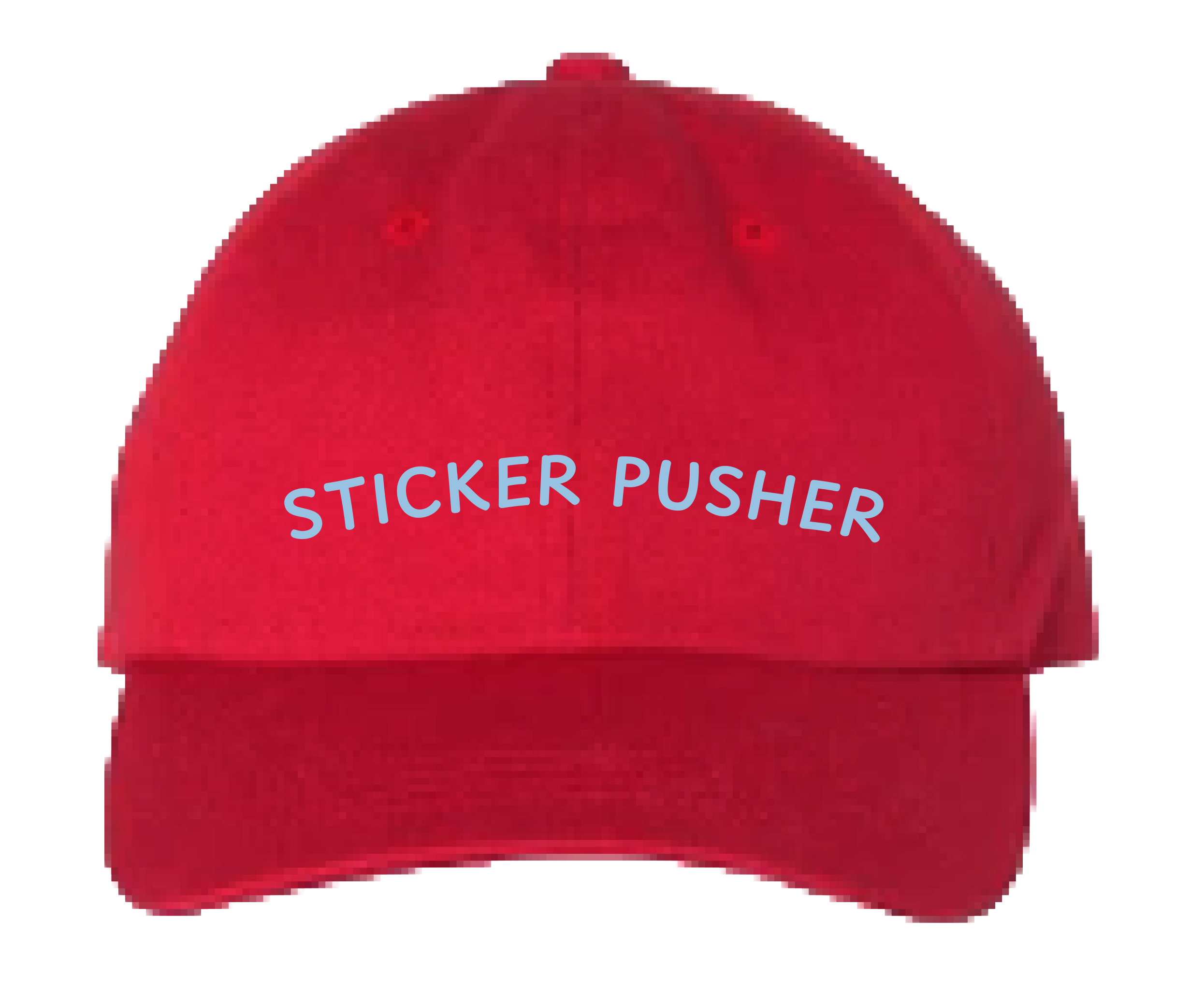 Confetti Cabin: Sticker Pusher Hat