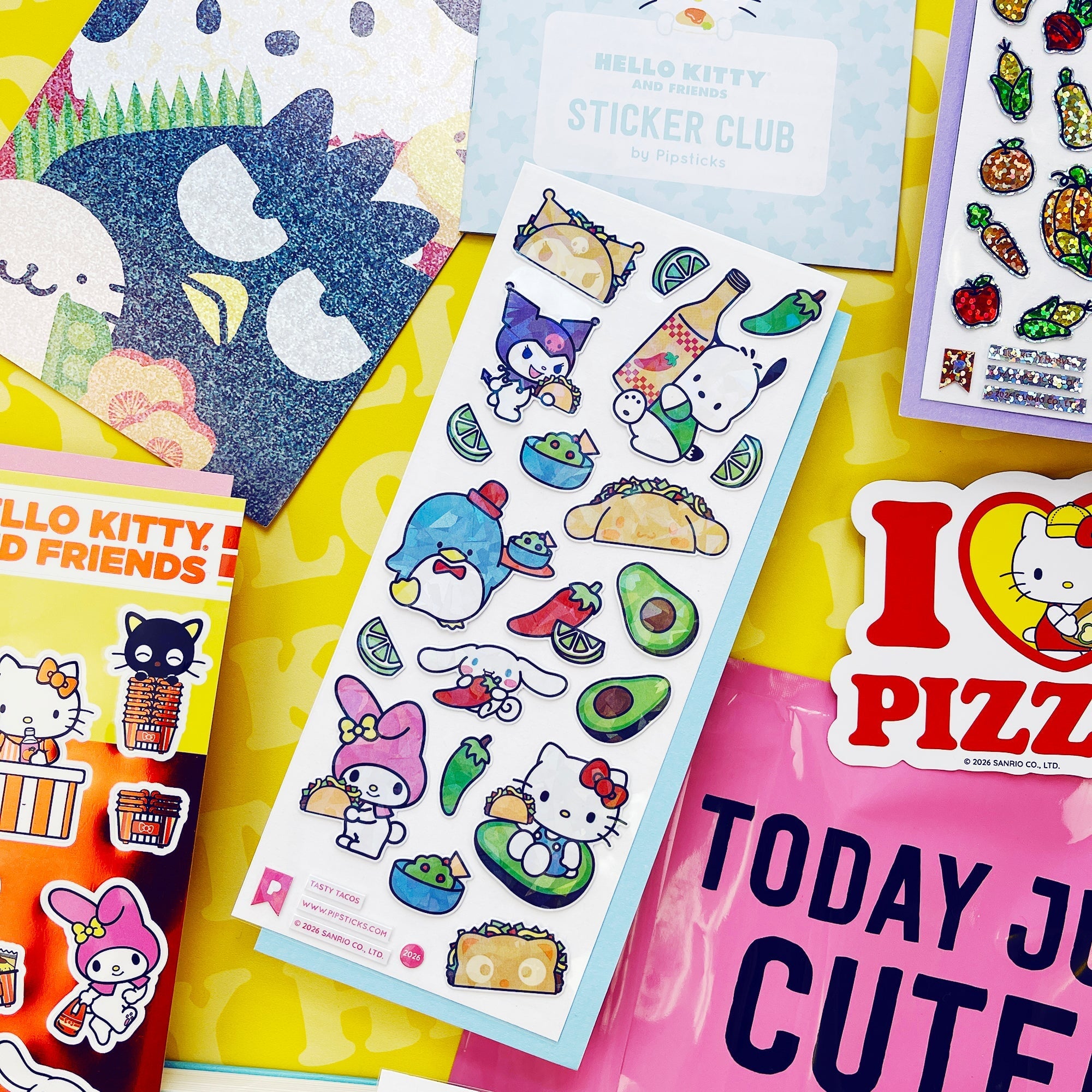 Hello Kitty and Friends Foodie Fun Sticker Pack