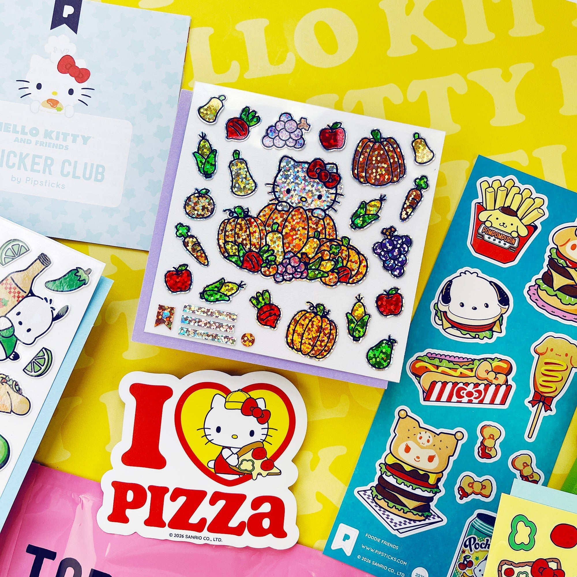 Hello Kitty and Friends Foodie Fun Sticker Pack