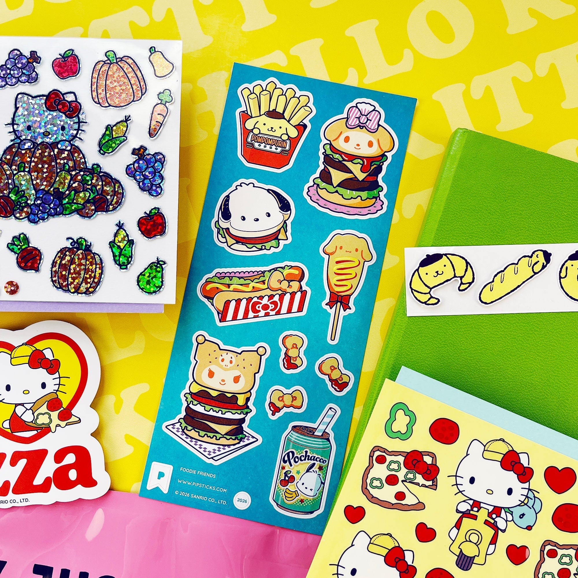 Hello Kitty and Friends Foodie Fun Sticker Pack