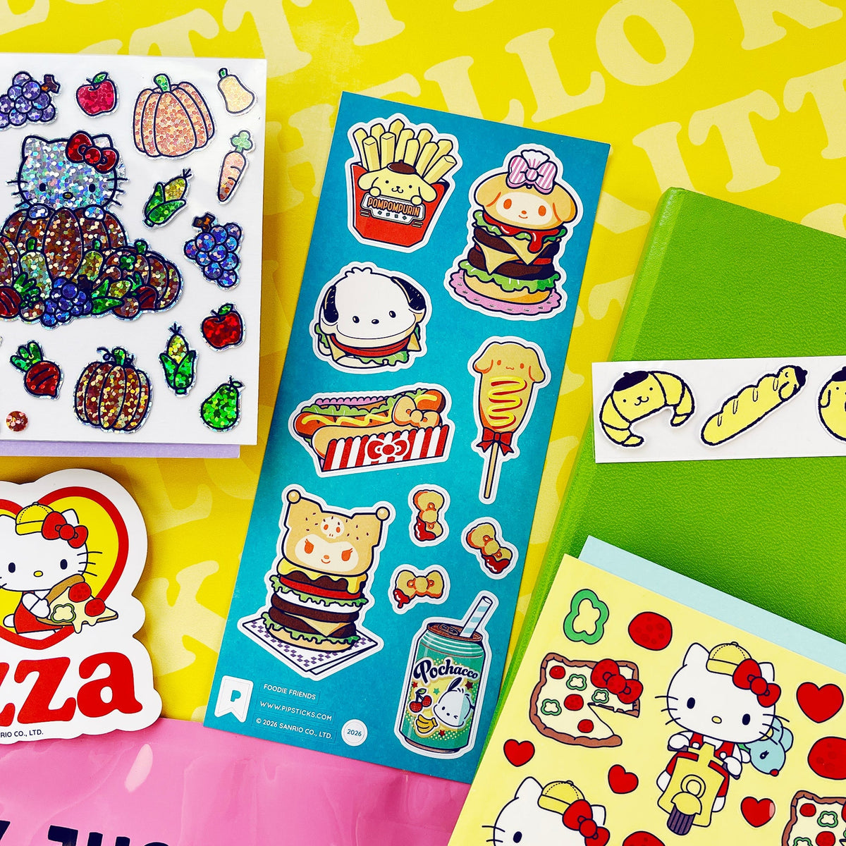 Hello Kitty and Friends Foodie Fun Sticker Pack
