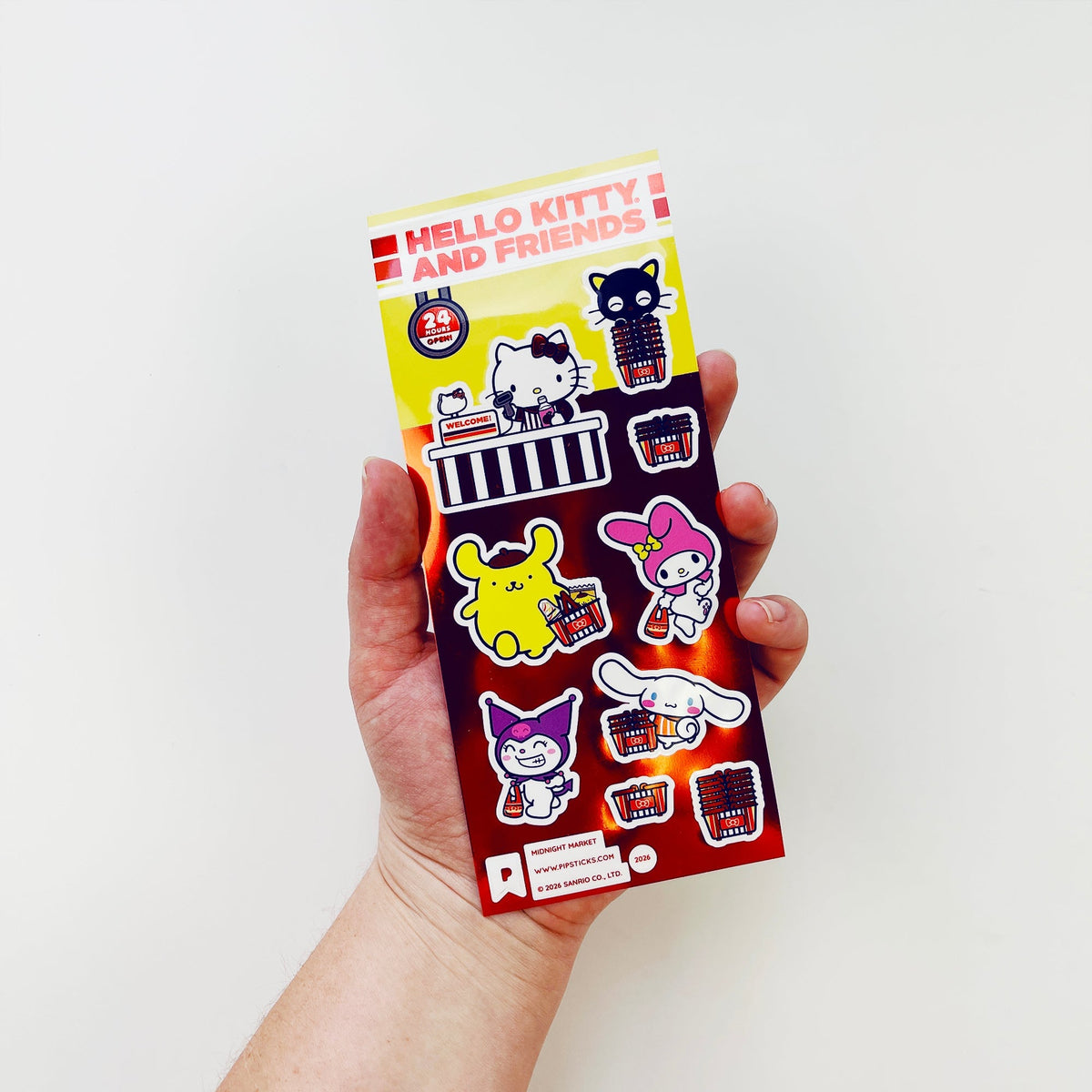 Hello Kitty and Friends Foodie Fun Sticker Pack