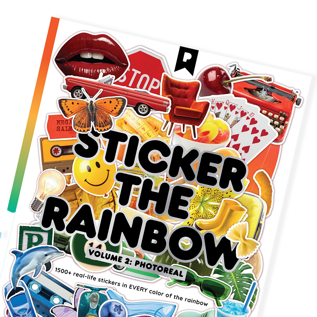 Sticker the Rainbow Book Vol 2: In Real Life