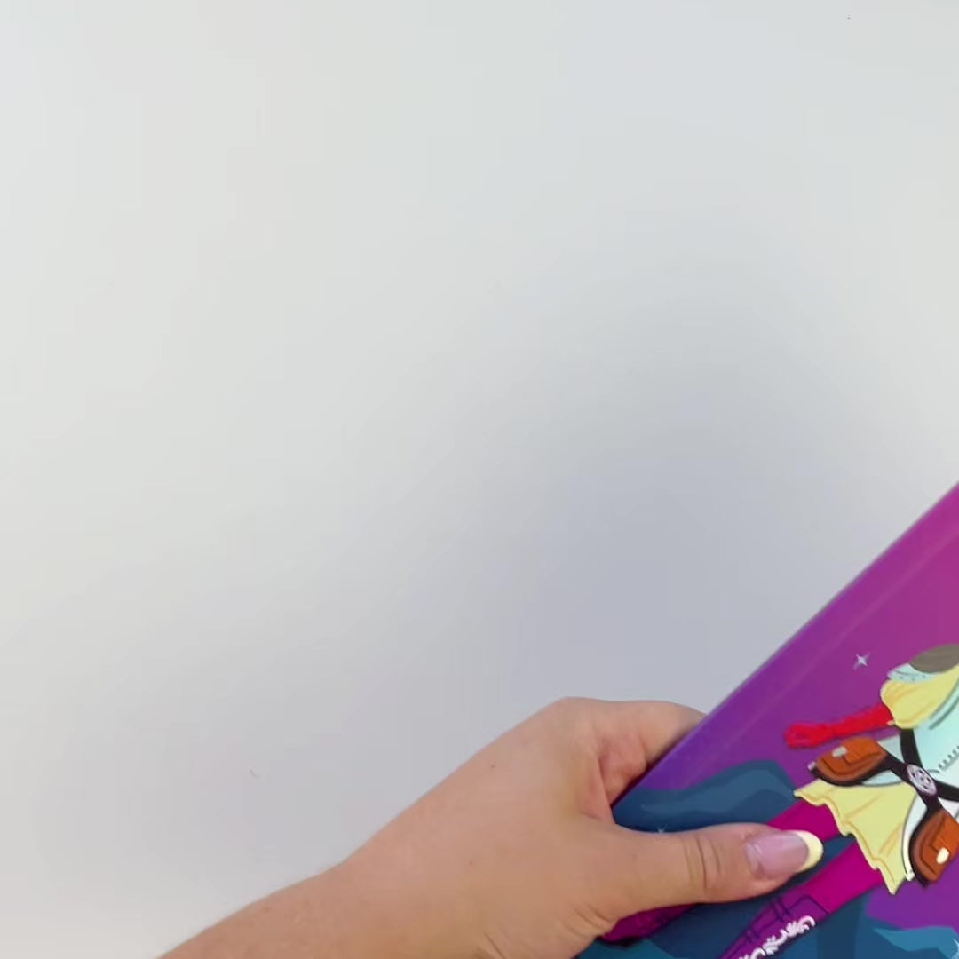 Warrior Princesses Dress-Me-Up In Stickers Book