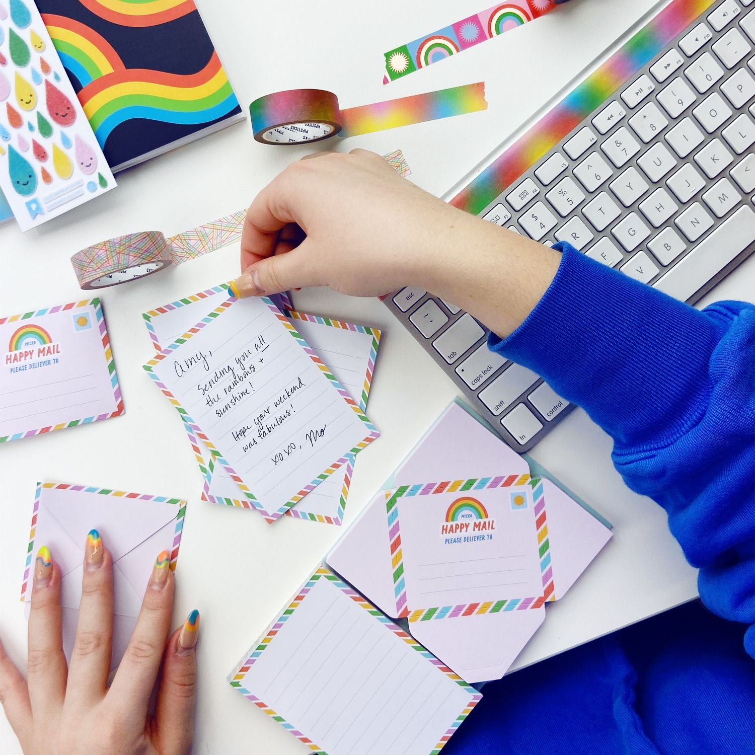 All The Colors Stationery Box
