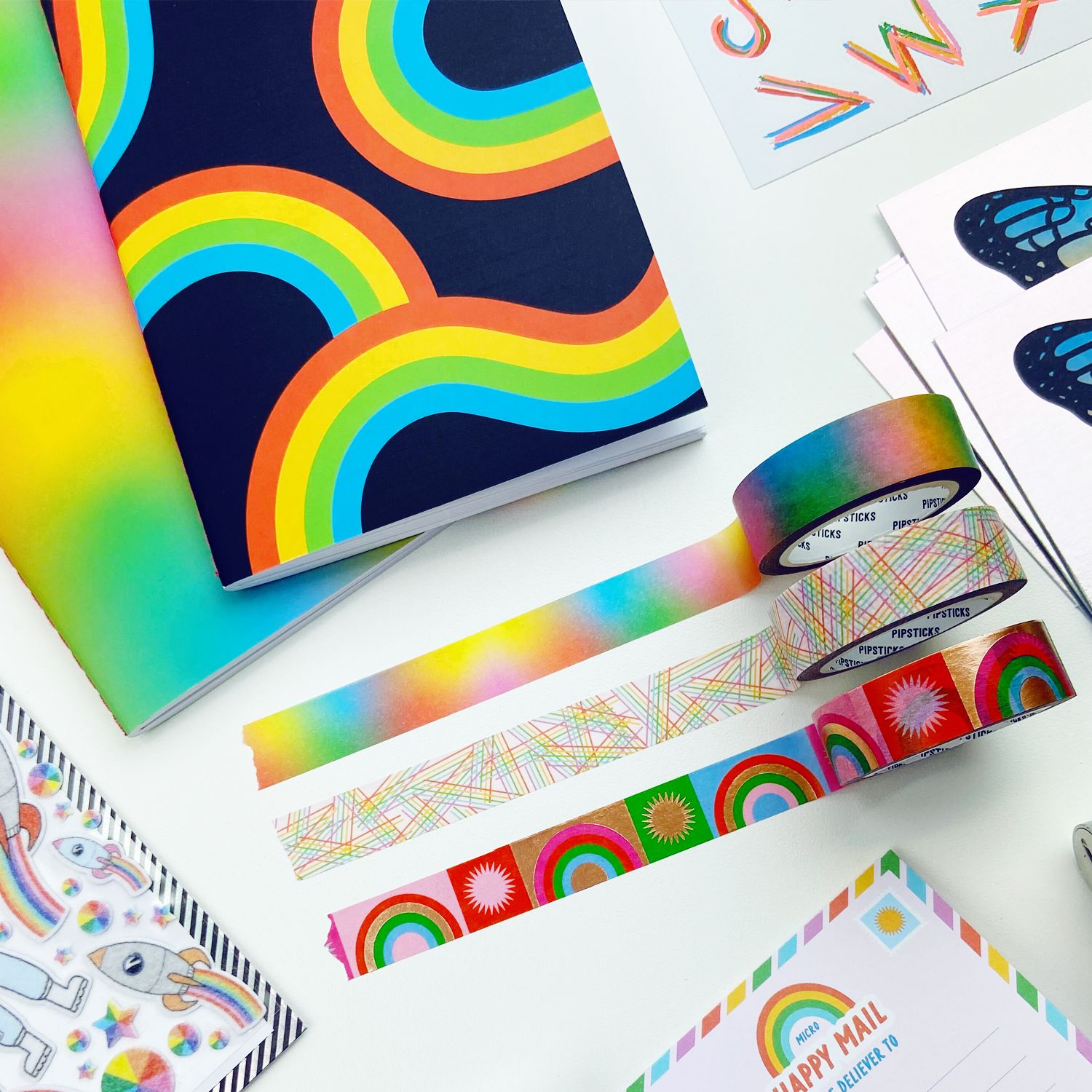 All The Colors Stationery Box