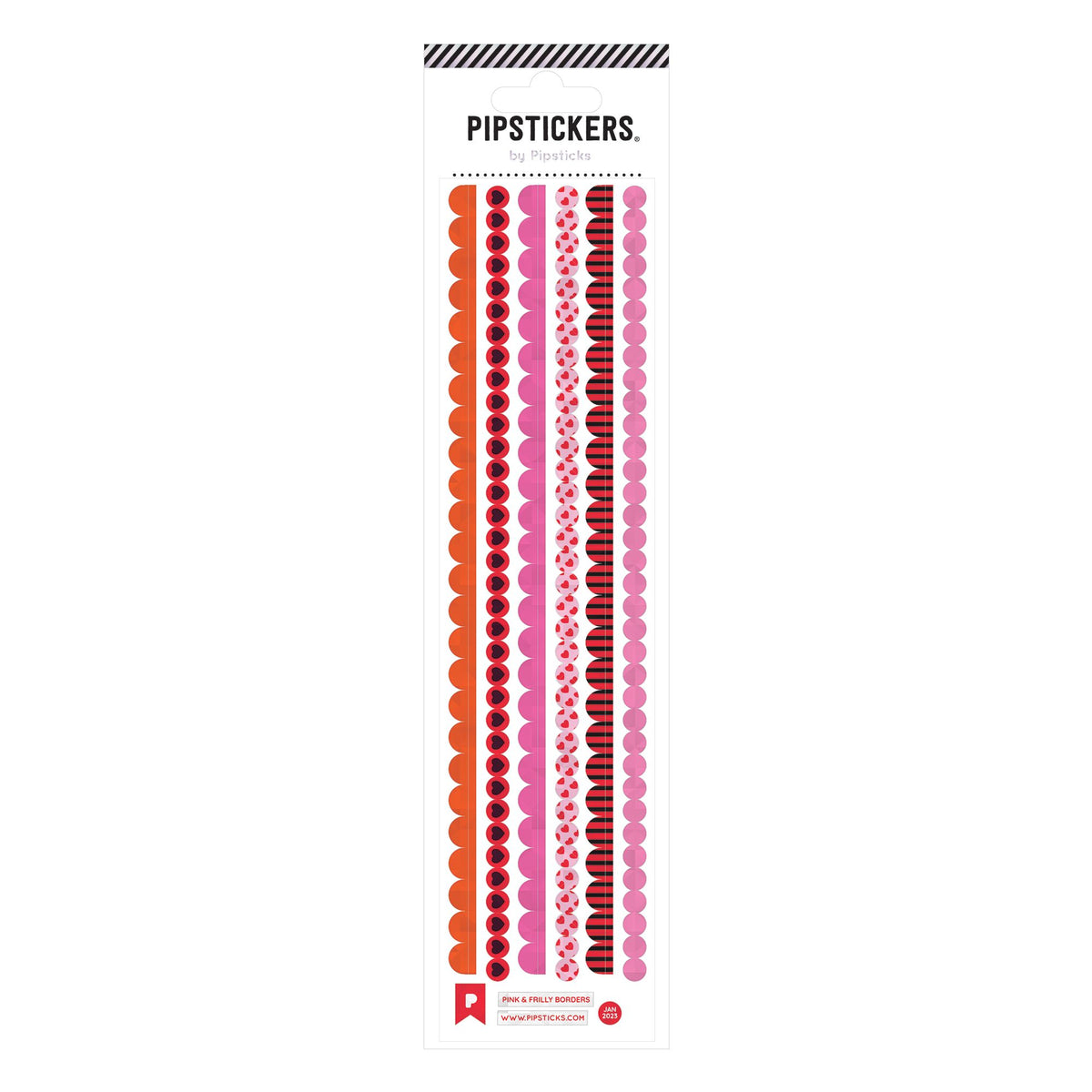Pink & Frilly Borders