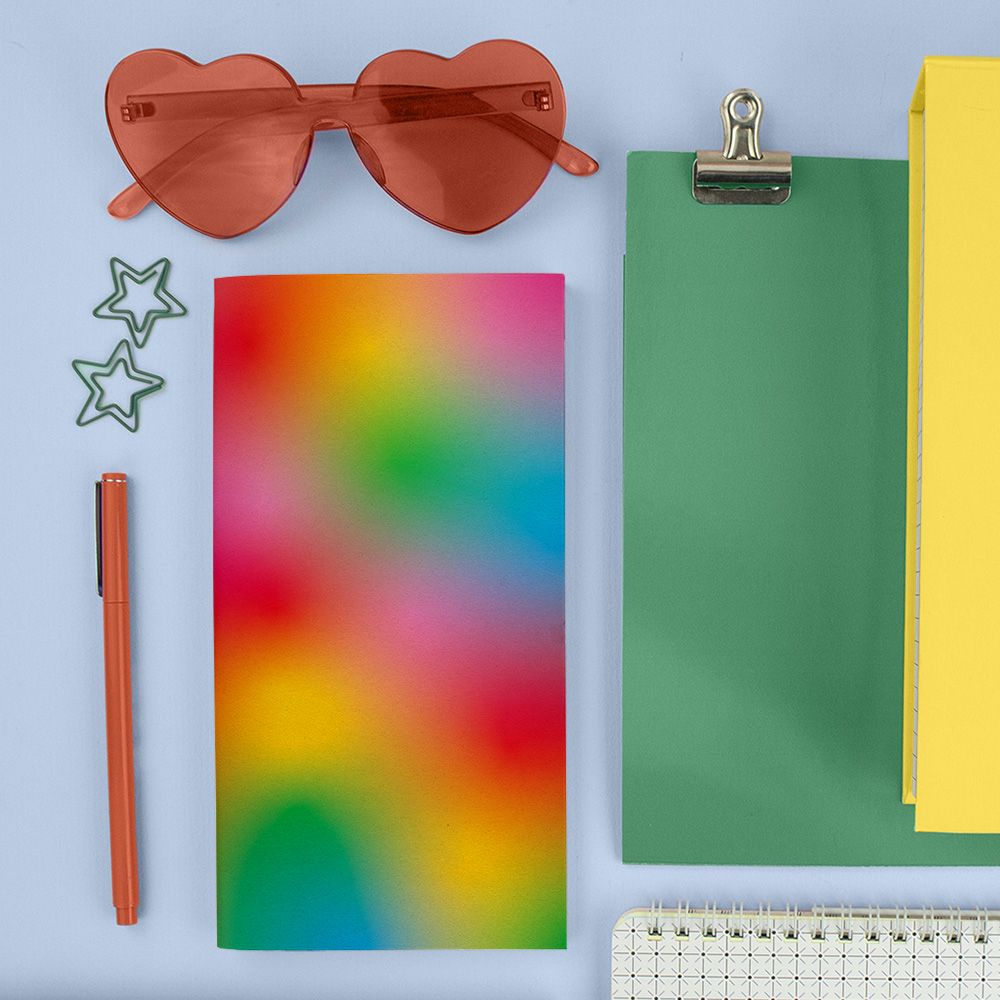 Gradient Rainbow Traveler Notebook