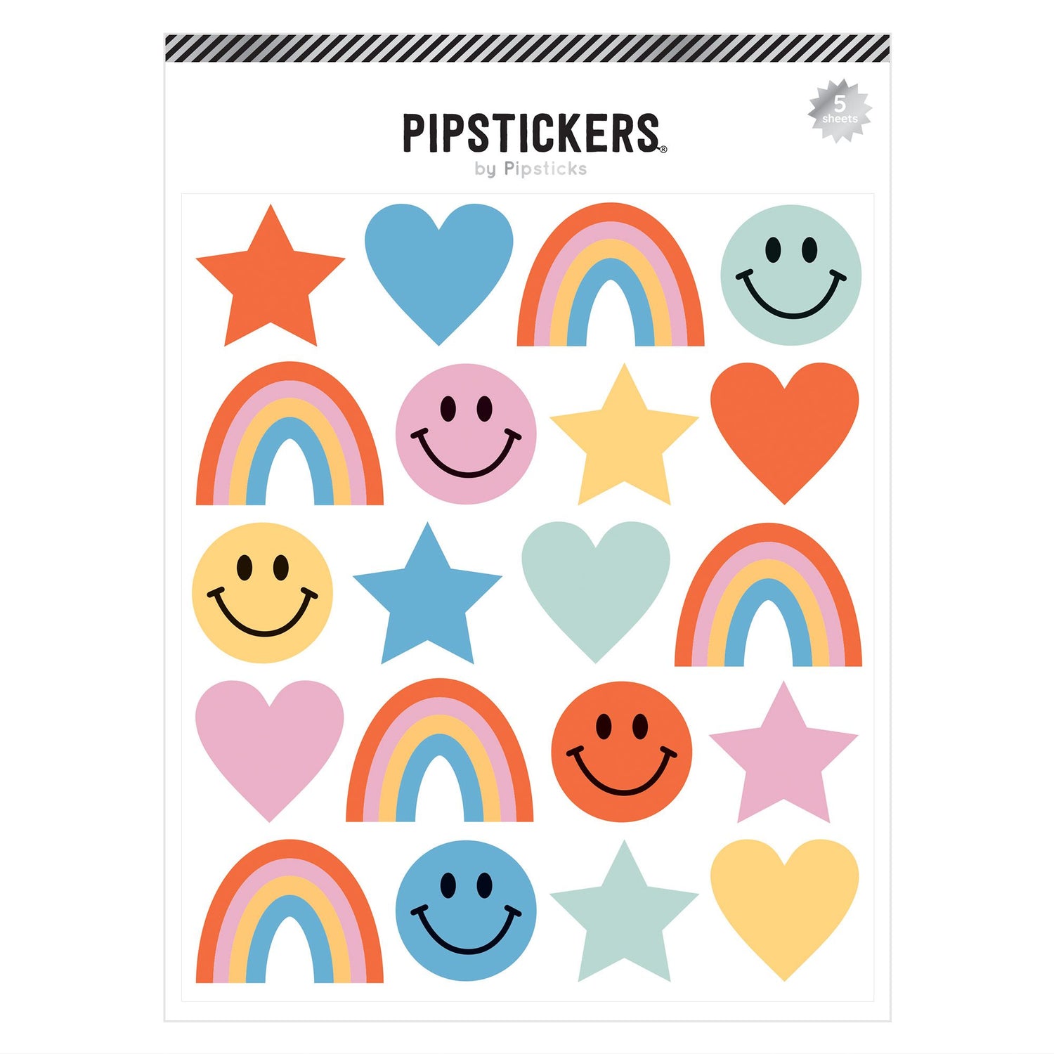 Hearts, Stars & Rainbows Stationery Box