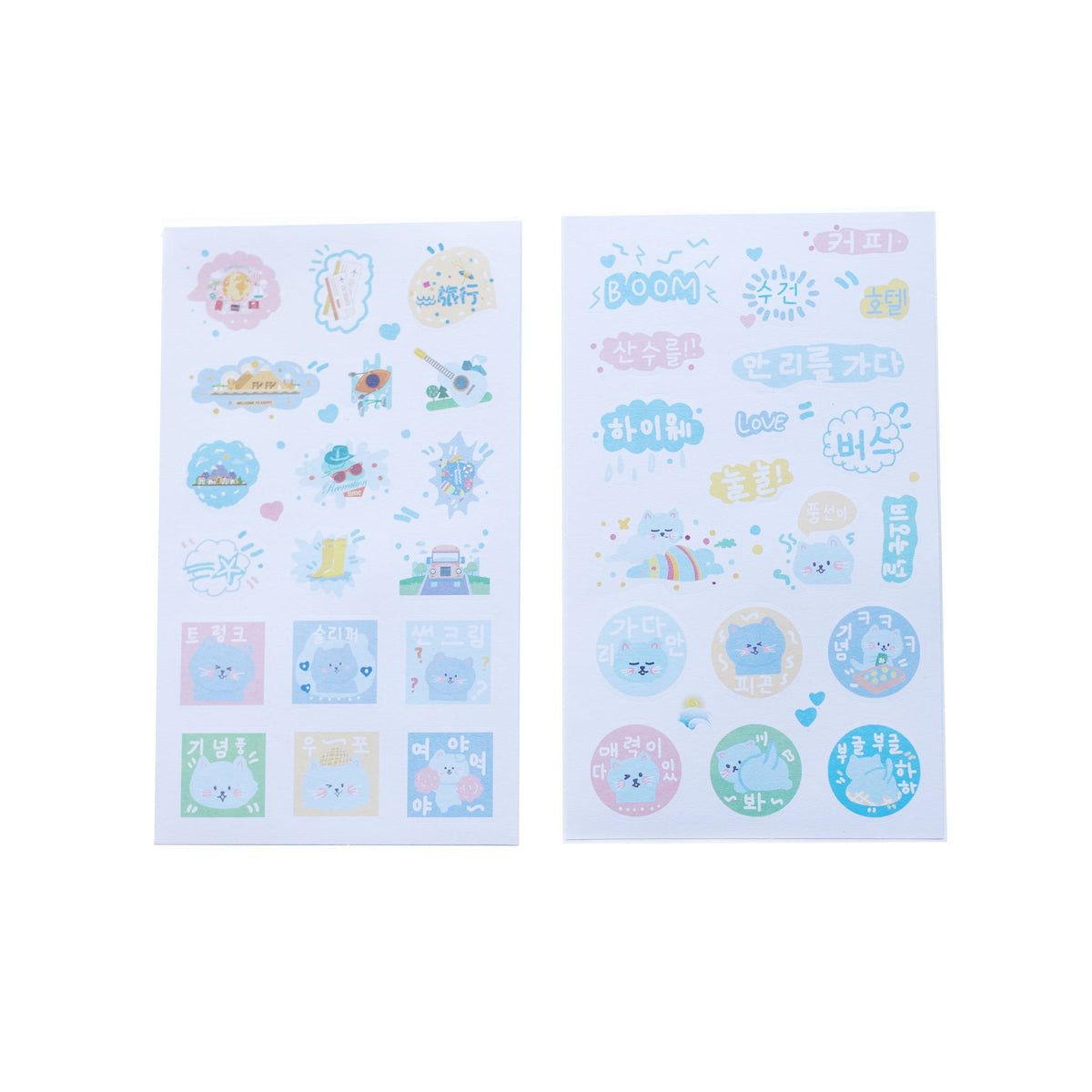 Traveling Cat Mini Sticker Album