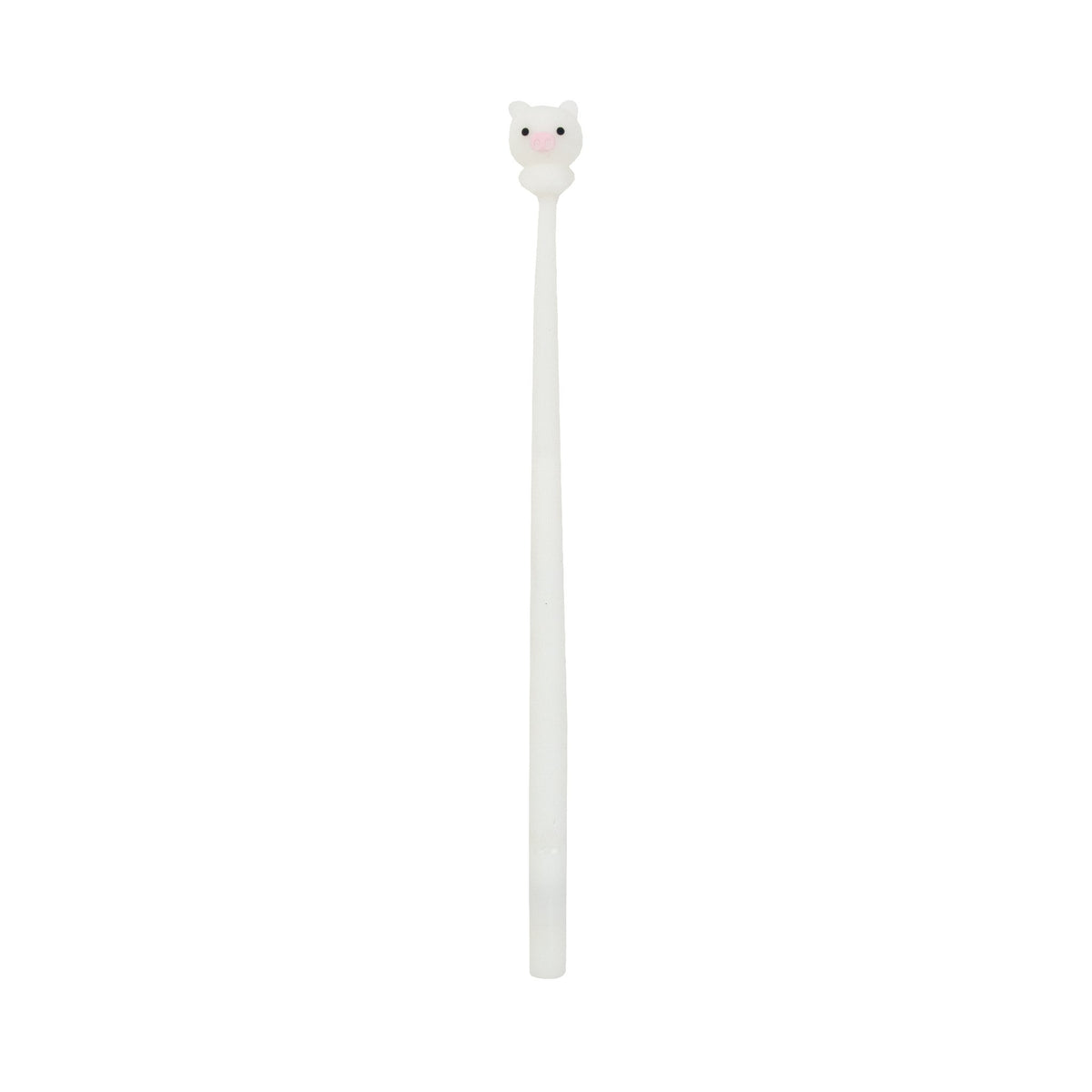 White Pig Gel Pen